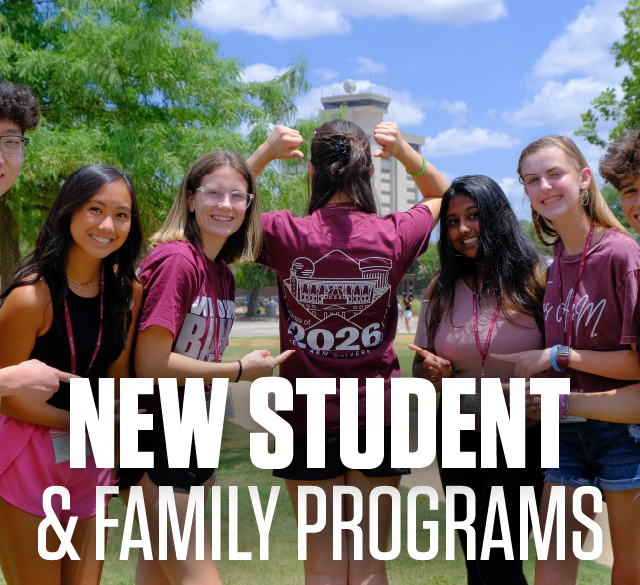 New Student & Family Programs